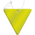 RFX™ H-12 inverted triangle reflective PVC hanger Neon yellow