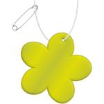 RFX™ H-13 reflektierender PVC-Anhänger Blume Neongelb