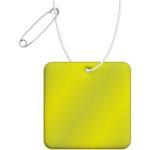 RFX™ H-20 square reflective PVC hanger Neon yellow