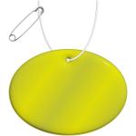 RFX™ H-16 round lightweight reflective PVC hanger - large Neon yellow