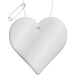 RFX™ H-16 heart-shaped lightweight reflective PVC hanger 