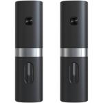 SCX.design K02 electric salt & pepper grinder set Black/silver