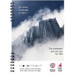 EcoNotebook NA4 wiederverwendbares Notizbuch mit Premiumcover Weiß