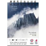 EcoNotebook NA6 wiederverwendbares Notizbuch mit Premiumcover Weiß