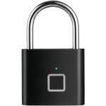 SCX.design T11 smart fingerprint padlock Black