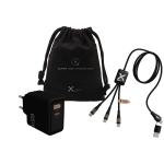 SCX.design C55 65W cable and adapter set Black