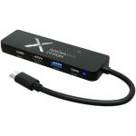 SCX.design H17 5-in-1 USB hub Black