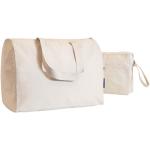 Citizen Green Combio organic cotton travel bag and pouch Nature