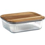Citizen Green Purlunch 1000 ml Lunchbox aus Borosilikatglas Transparent