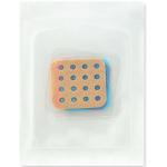 3-pieces anti scratch patches with full colour printed paper envelope White