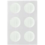 6-pieces imperfection patches with full colour printed paper envelope White