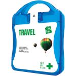 mykit, first aid, kit, travel, travelling Blau