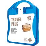 mykit, first aid, kit, travel, travelling Blau