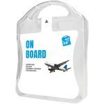 MyKit Flugzeug Reiseset, weiss Weiss,transparent