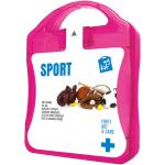 MyKit Sport First Aid Kit Transparent fuchsia