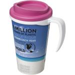 Brite-Americano® grande 350 ml insulated mug Pink/white