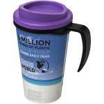 Brite-Americano® grande 350 ml insulated mug, black Black, purple