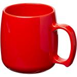 Classic 300 ml plastic mug Red