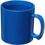 Standard 300 ml plastic mug Aztec blue