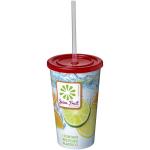 Brite-Americano® 350 ml double-walled stadium cup Red
