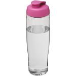 H2O Active® Tempo 700 ml flip lid sport bottle, pink Pink,transparent