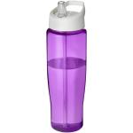H2O Active® Tempo 700 ml Sportflasche mit Ausgussdeckel, lila Lila, weiß