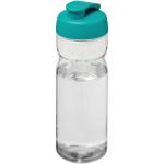 H2O Active® Base 650 ml Sportflasche mit Klappdeckel Transparent türkis