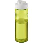 H2O Active® Base 650 ml Sportflasche mit Klappdeckel, weiß Weiß, lindgrün