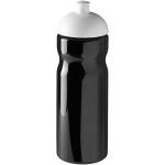 H2O Active® Base 650 ml Sportflasche mit Stülpdeckel Schwarz/weiss