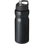 H2O Active® Base 650 ml Sportflasche mit Ausgussdeckel Schwarz