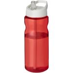 H2O Active® Base 650 ml spout lid sport bottle Red/white