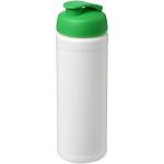 Baseline® Plus 750 ml Flasche mit Klappdeckel Weiß/grün