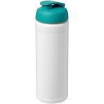 Baseline® Plus 750 ml Flasche mit Klappdeckel Weiß/blau