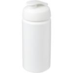 Baseline® Plus grip 500 ml Sportflasche mit Klappdeckel Weiß