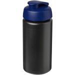 Baseline® Plus grip 500 ml flip lid sport bottle Black/blue