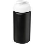 Baseline® Plus grip 500 ml flip lid sport bottle Black/white