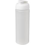 Baseline® Plus grip 750 ml flip lid sport bottle Transparent white