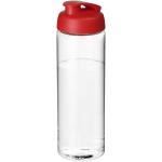 H2O Active® Vibe 850 ml flip lid sport bottle Transparent red