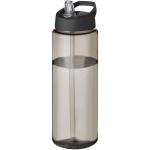 H2O Active® Vibe 850 ml Sportflasche mit Ausgussdeckel, kohle Kohle,schwarz