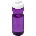 H2O Active® Eco Base 650 ml flip lid sport bottle, purple Purple,white