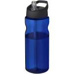 H2O Active® Eco Base 650 ml Sportflasche mit Ausgussdeckel, blau Blau,schwarz