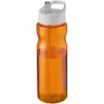 H2O Active® Eco Base 650 ml Sportflasche mit Ausgussdeckel Orange/weiß