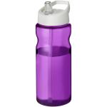 H2O Active® Eco Base 650 ml Sportflasche mit Ausgussdeckel, lila Lila, weiß