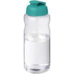H2O Active® Big Base 1L Sportflasche mit Klappdeckel Aqua