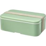 MIYO Renew single layer lunch box, seaglass green Seaglass green, pebble