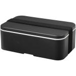 MIYO Renew single layer lunch box, granite Granite, black