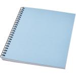 Desk-Mate® A5 farbiges Notizbuch mit Spiralbindung Hellblau