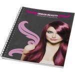 Desk-Mate® A5 recyceltes farbiges Notizbuch mit Spiralbindung 
