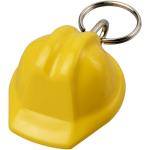 Kolt hard hat-shaped recycled keychain Yellow