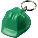 Kolt hard hat-shaped recycled keychain Green